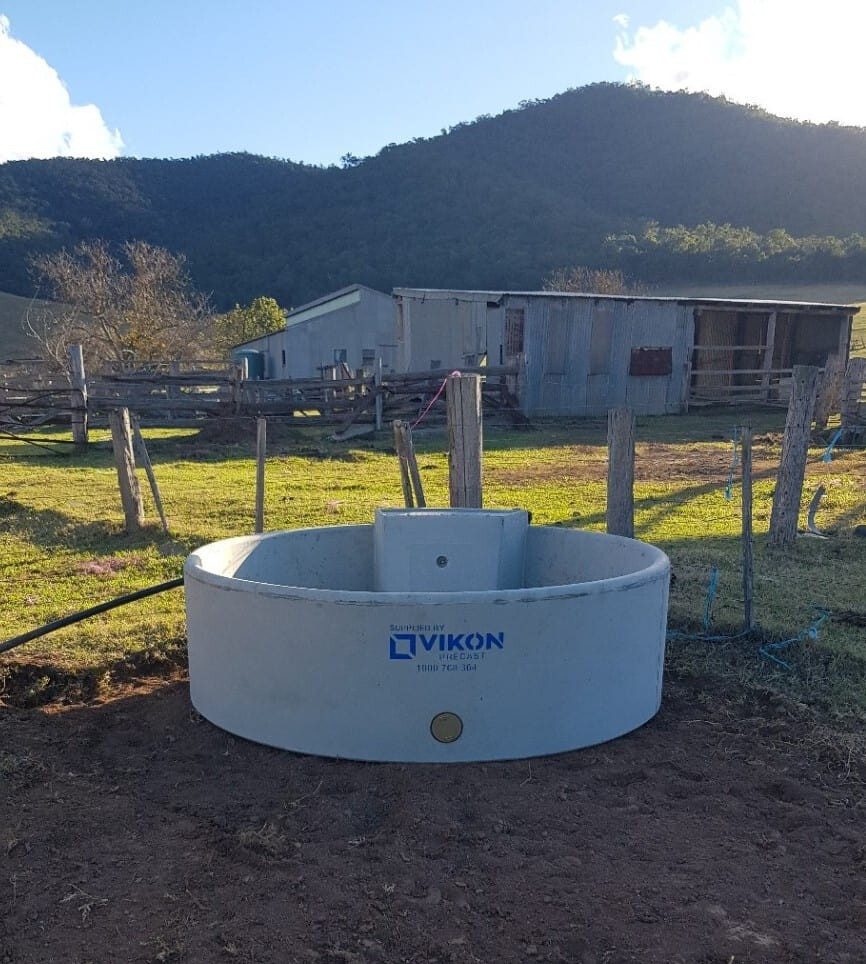 Round Water Troughs Vikon Precast Creating Solid Solutions